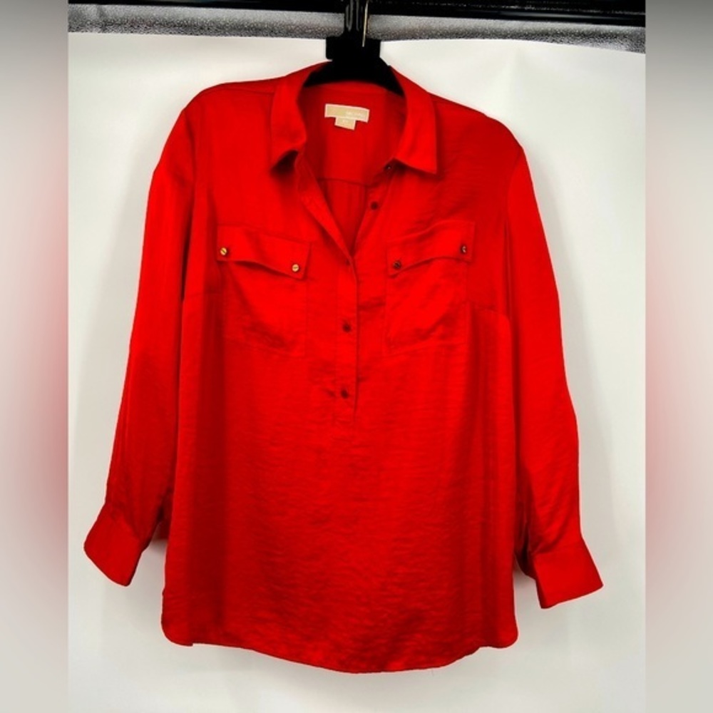 Michael Kors, Red Blouse, size‎ 2X